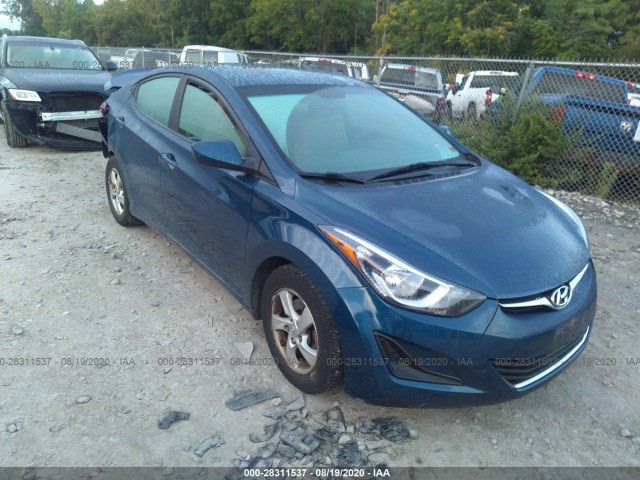 HYUNDAI ELANTRA 2014 kmhdh4ae2eu206881