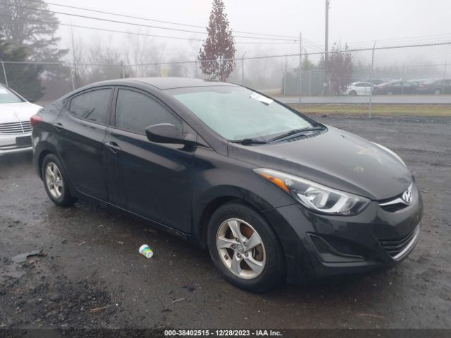 HYUNDAI ELANTRA 2014 kmhdh4ae2eu217007