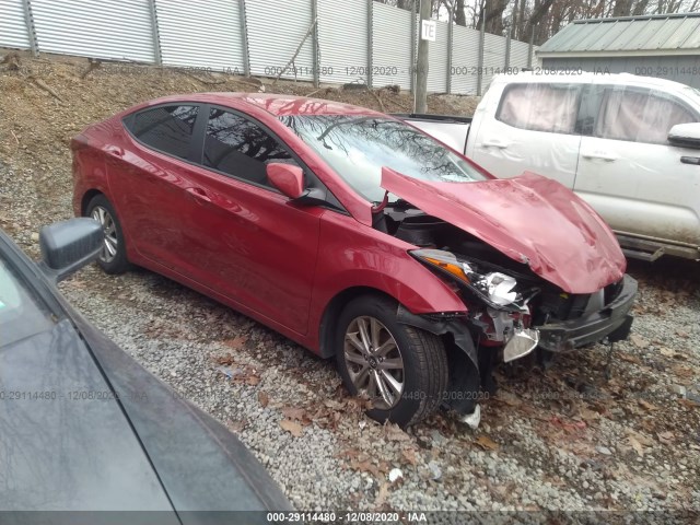 HYUNDAI ELANTRA 2015 kmhdh4ae2fu223617