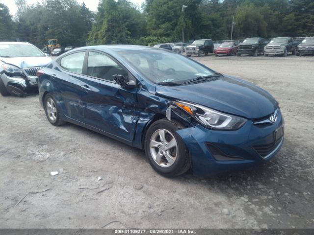 HYUNDAI ELANTRA 2015 kmhdh4ae2fu224234