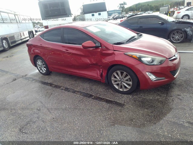 HYUNDAI ELANTRA 2015 kmhdh4ae2fu250493