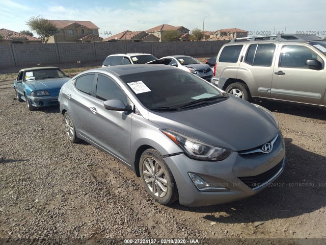 HYUNDAI ELANTRA 2015 kmhdh4ae2fu251613