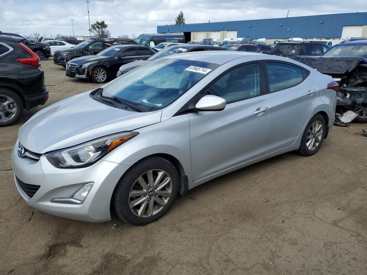 HYUNDAI ELANTRA 2015 kmhdh4ae2fu279069