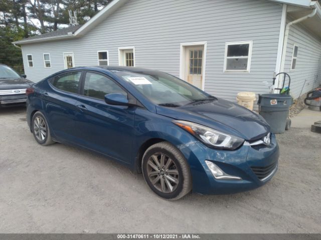 HYUNDAI ELANTRA 2015 kmhdh4ae2fu303998