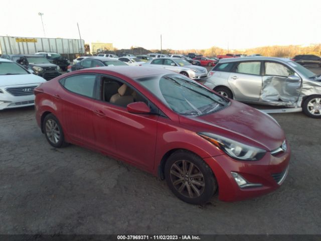 HYUNDAI ELANTRA 2015 kmhdh4ae2fu310983