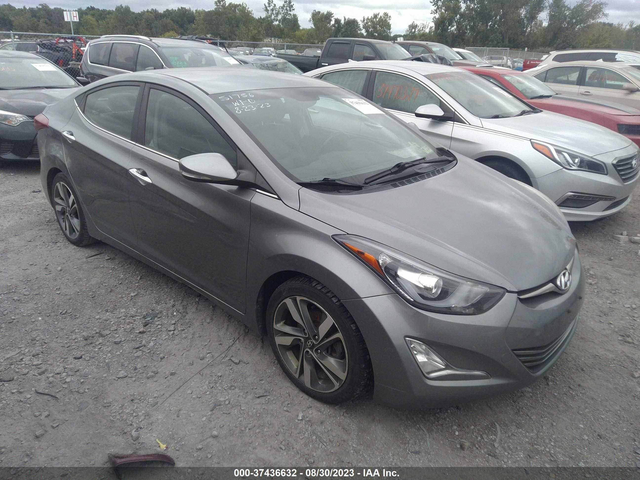 HYUNDAI ELANTRA 2015 kmhdh4ae2fu328478