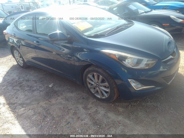 HYUNDAI ELANTRA 2015 kmhdh4ae2fu350755