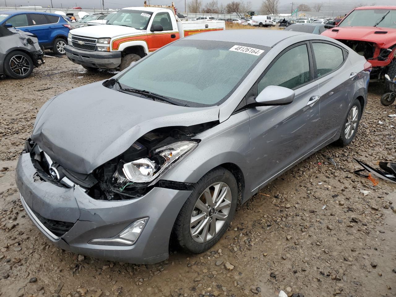 HYUNDAI ELANTRA 2015 kmhdh4ae2fu353106