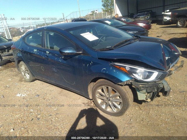 HYUNDAI ELANTRA 2015 kmhdh4ae2fu377289