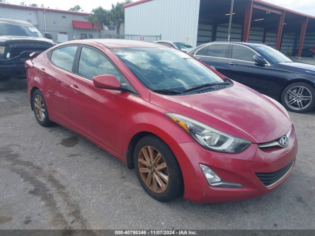 HYUNDAI ELANTRA 2015 kmhdh4ae2fu377891