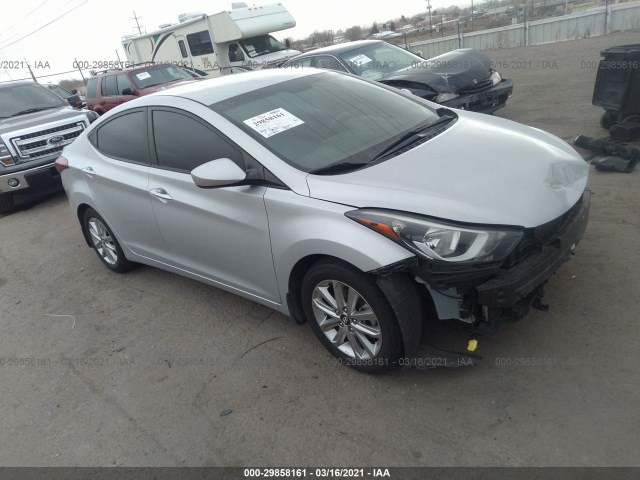 HYUNDAI ELANTRA 2015 kmhdh4ae2fu388177