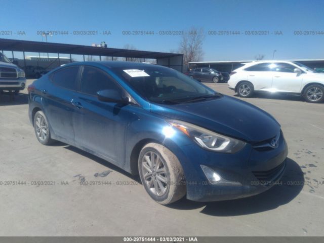 HYUNDAI ELANTRA 2015 kmhdh4ae2fu388907