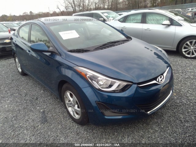 HYUNDAI ELANTRA 2015 kmhdh4ae2fu390446