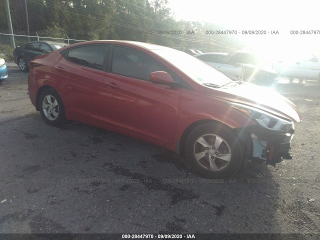 HYUNDAI ELANTRA 2015 kmhdh4ae2fu416561