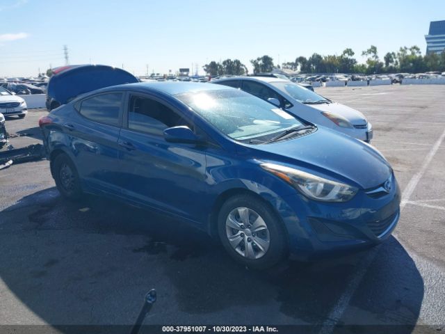 HYUNDAI ELANTRA 2016 kmhdh4ae2gu482920