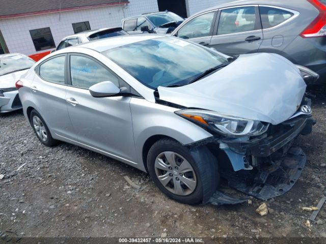 HYUNDAI ELANTRA 2016 kmhdh4ae2gu488118