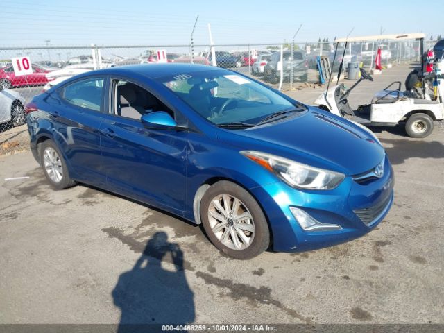 HYUNDAI ELANTRA 2016 kmhdh4ae2gu491052