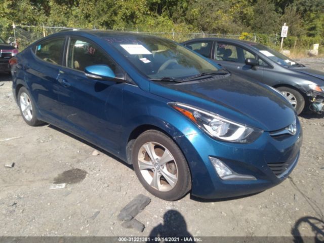 HYUNDAI ELANTRA 2016 kmhdh4ae2gu494498