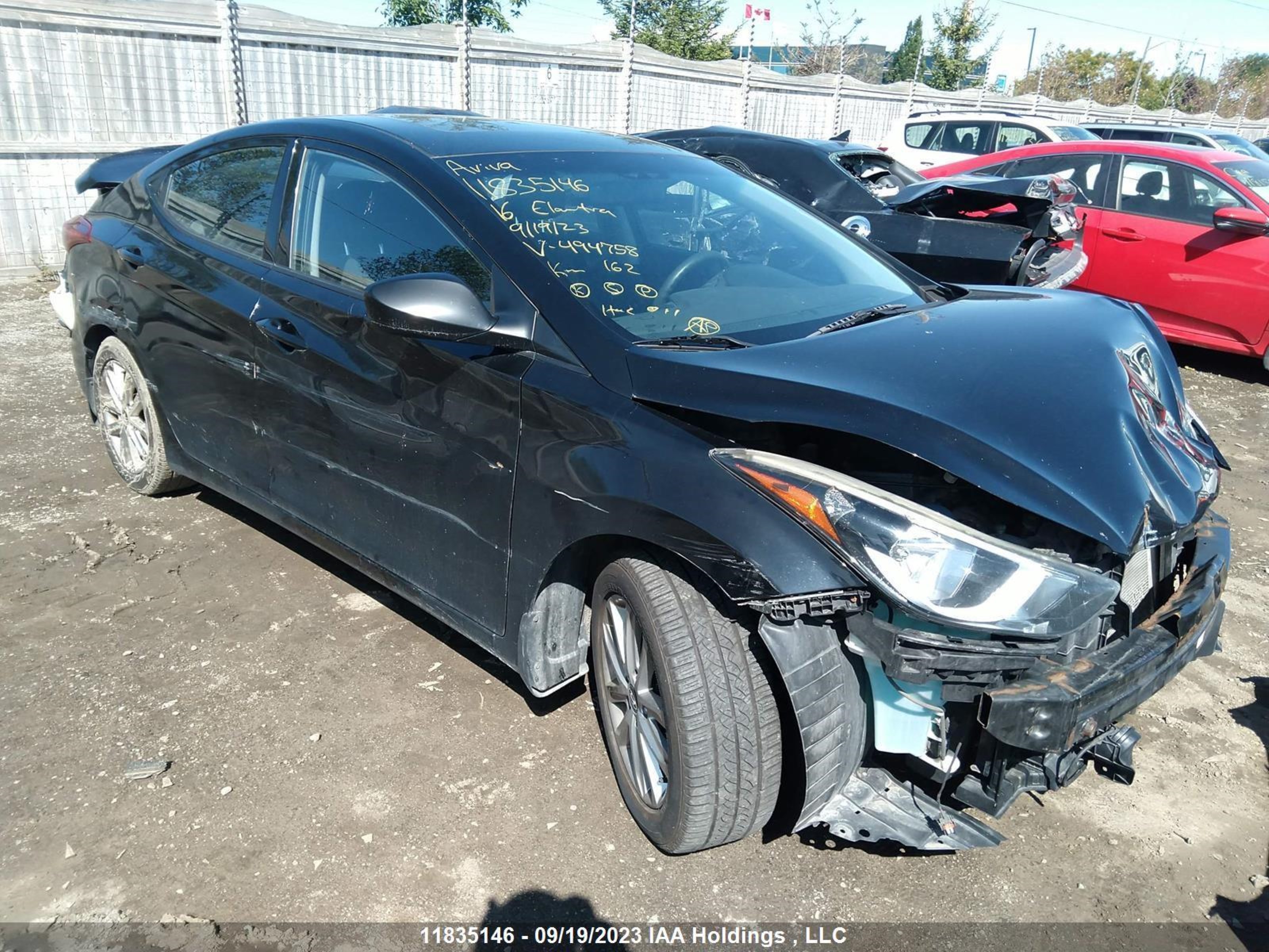 HYUNDAI ELANTRA 2016 kmhdh4ae2gu494758