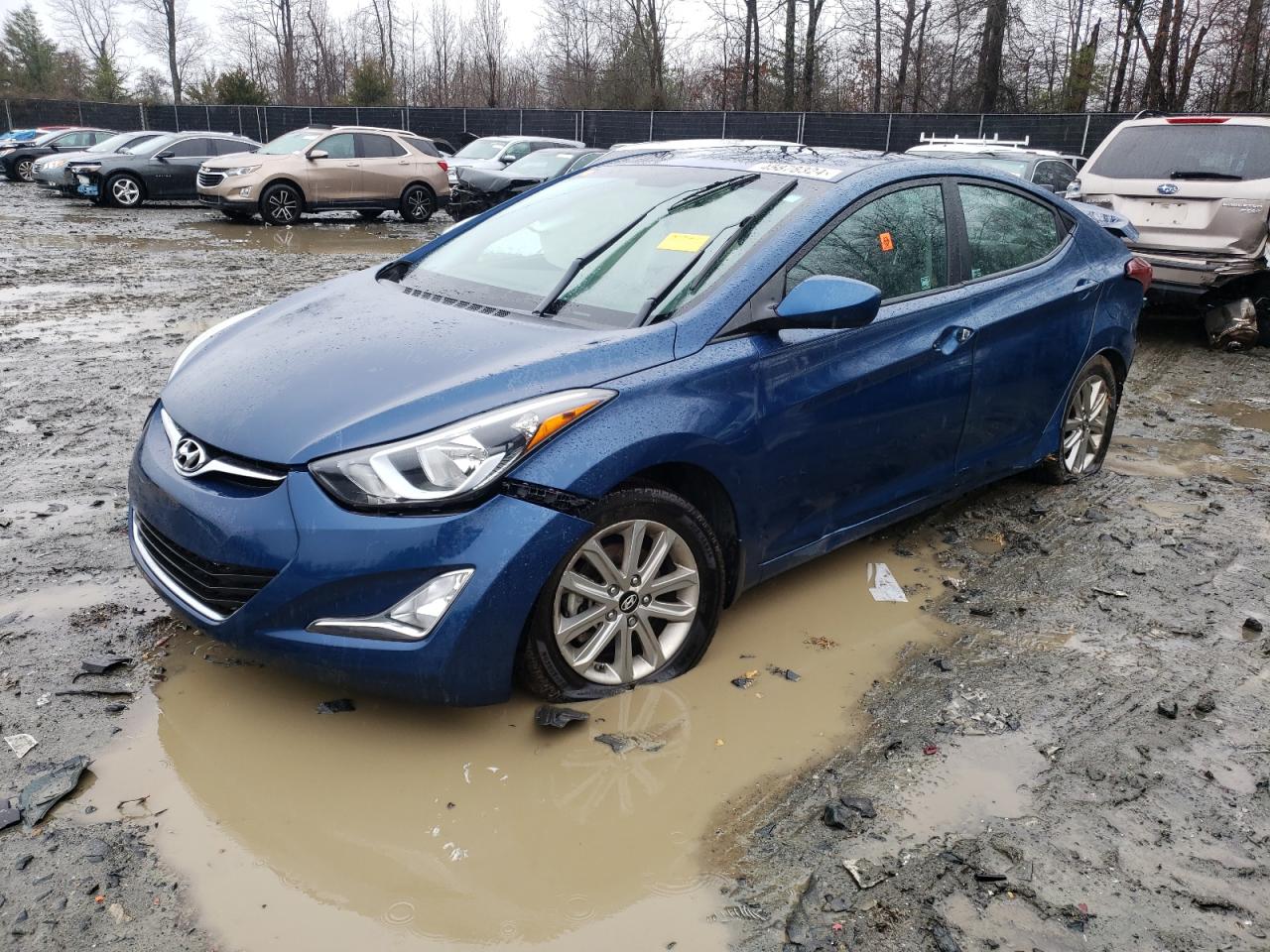 HYUNDAI ELANTRA 2016 kmhdh4ae2gu520257