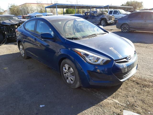 HYUNDAI ELANTRA SE 2016 kmhdh4ae2gu525247