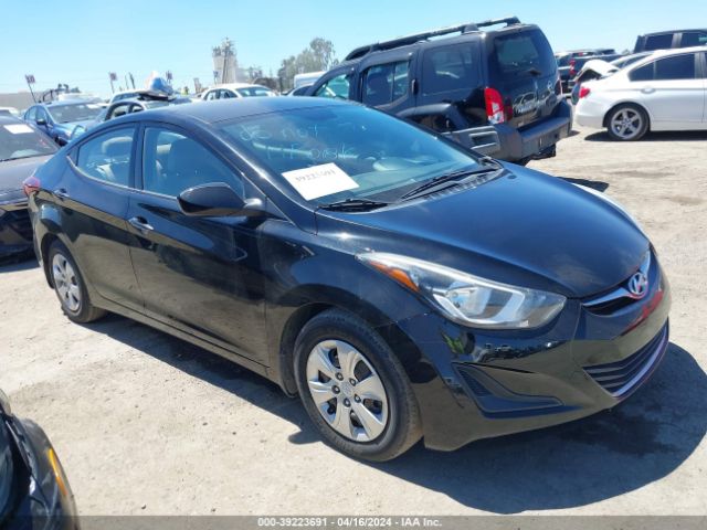 HYUNDAI ELANTRA 2016 kmhdh4ae2gu530027