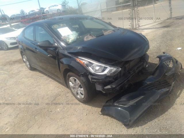 HYUNDAI ELANTRA 2016 kmhdh4ae2gu530173