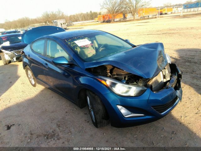 HYUNDAI ELANTRA 2016 kmhdh4ae2gu535518