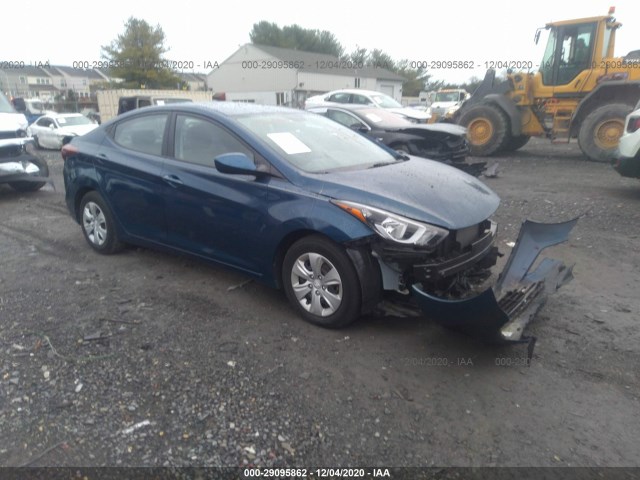 HYUNDAI ELANTRA 2016 kmhdh4ae2gu543375