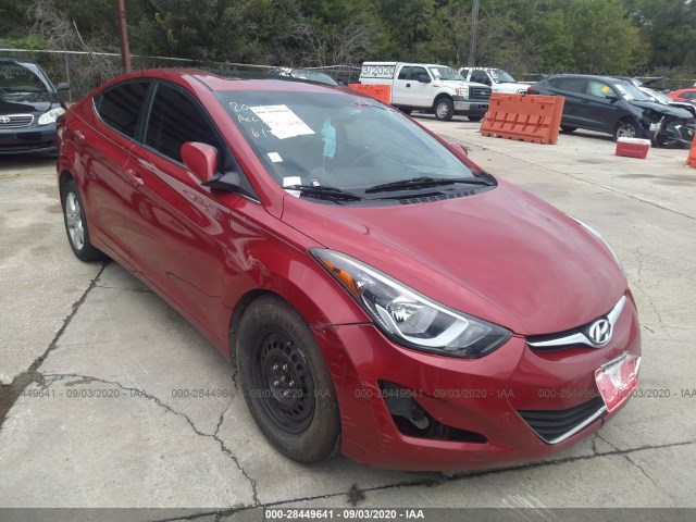 HYUNDAI ELANTRA 2016 kmhdh4ae2gu555333