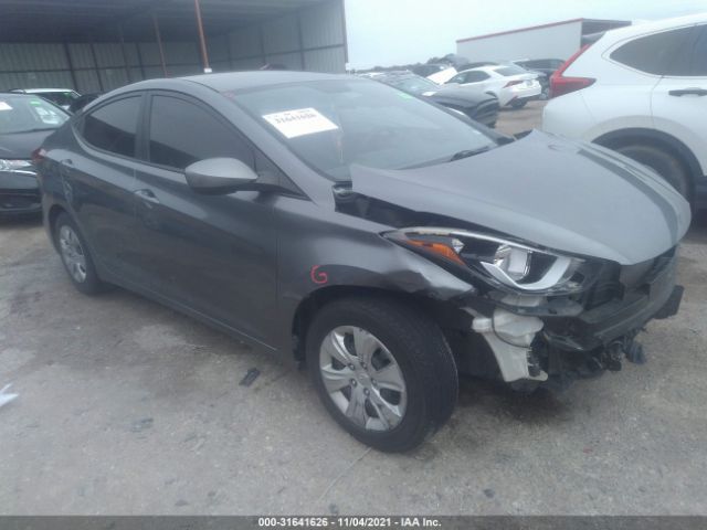 HYUNDAI ELANTRA 2016 kmhdh4ae2gu582712