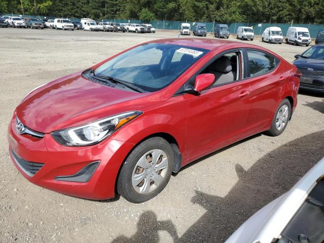 HYUNDAI ELANTRA SE 2016 kmhdh4ae2gu584234