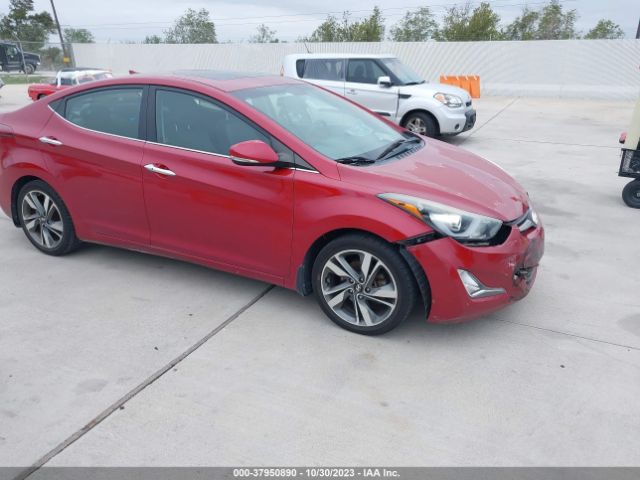 HYUNDAI ELANTRA 2016 kmhdh4ae2gu601159