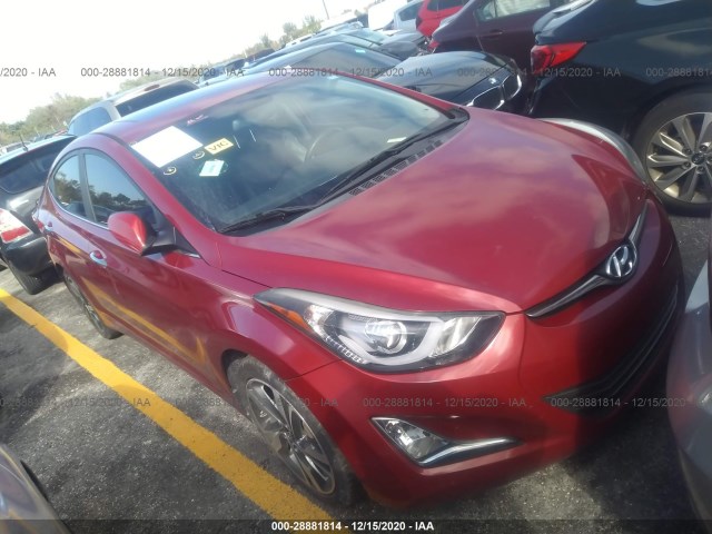 HYUNDAI ELANTRA 2016 kmhdh4ae2gu619693