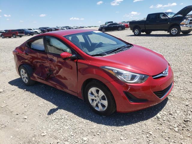 HYUNDAI ELANTRA SE 2016 kmhdh4ae2gu620844