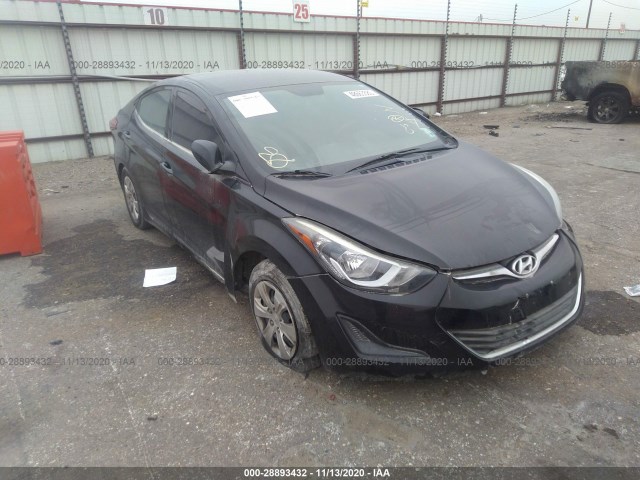 HYUNDAI ELANTRA 2016 kmhdh4ae2gu626675