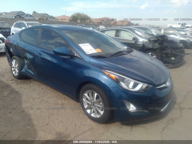 HYUNDAI ELANTRA 2016 kmhdh4ae2gu633884