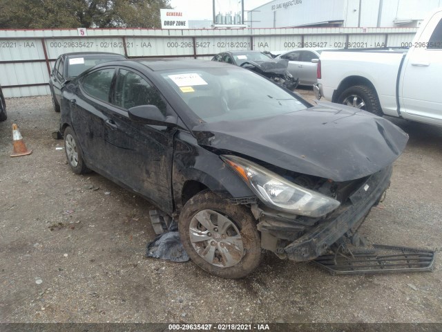 HYUNDAI ELANTRA 2016 kmhdh4ae2gu635246