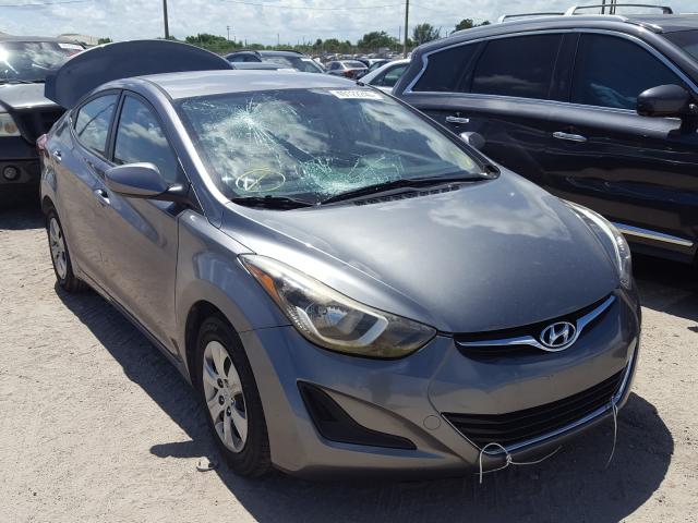 HYUNDAI ELANTRA SE 2016 kmhdh4ae2gu643766