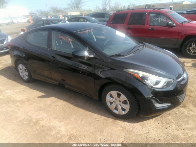 HYUNDAI ELANTRA SE 2016 kmhdh4ae2gu646148