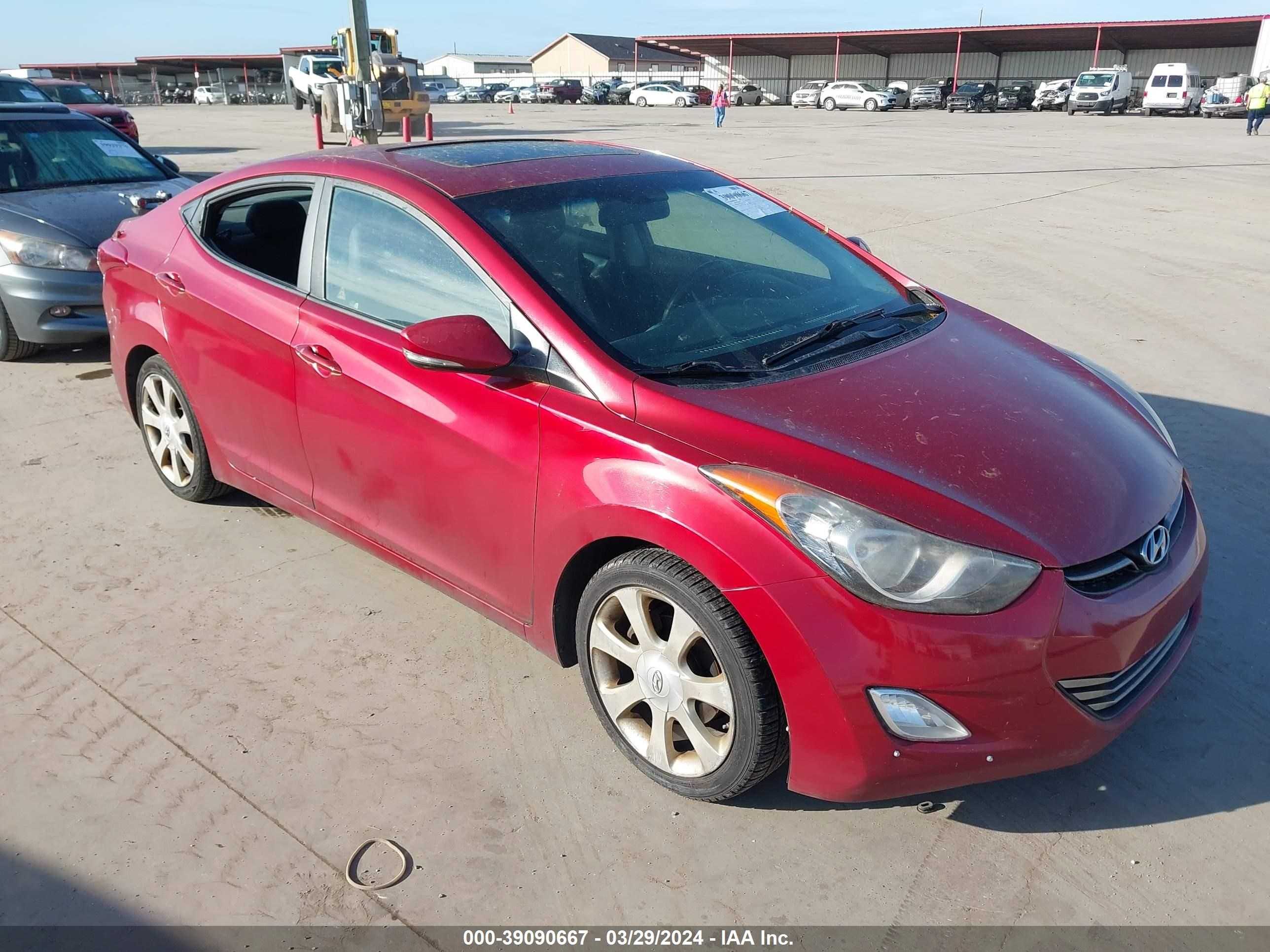 HYUNDAI ELANTRA 2011 kmhdh4ae3bu108597