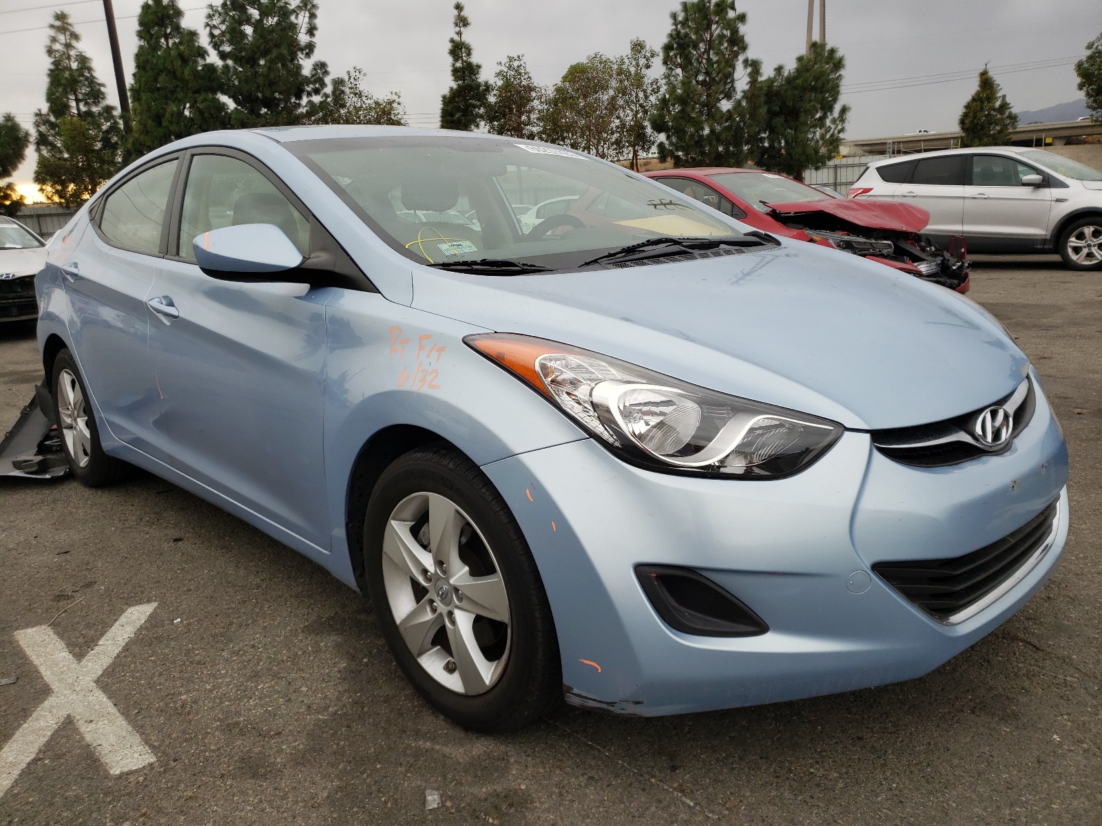 HYUNDAI ELANTRA 2011 kmhdh4ae3bu112035