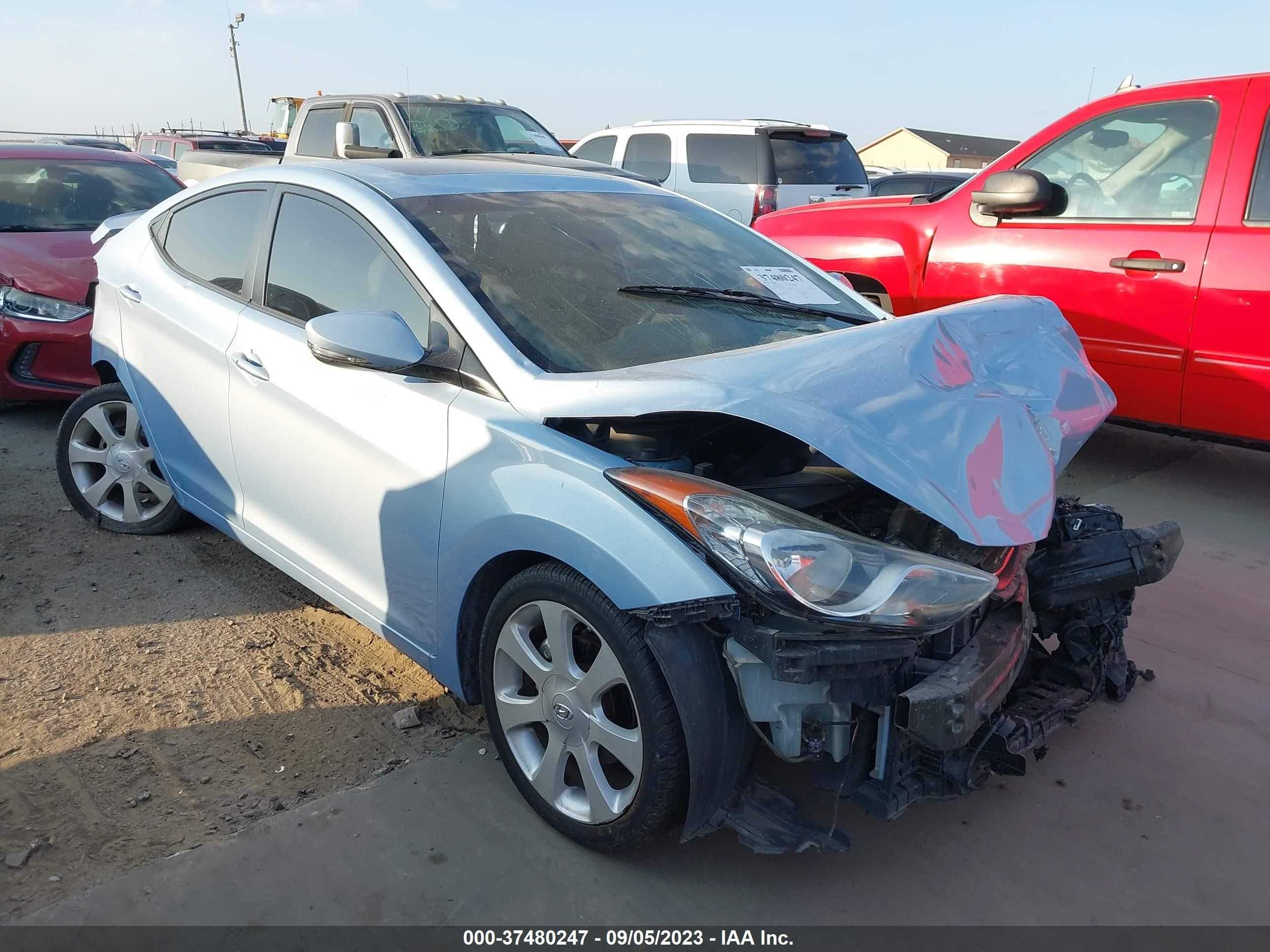 HYUNDAI ELANTRA 2012 kmhdh4ae3cu196360