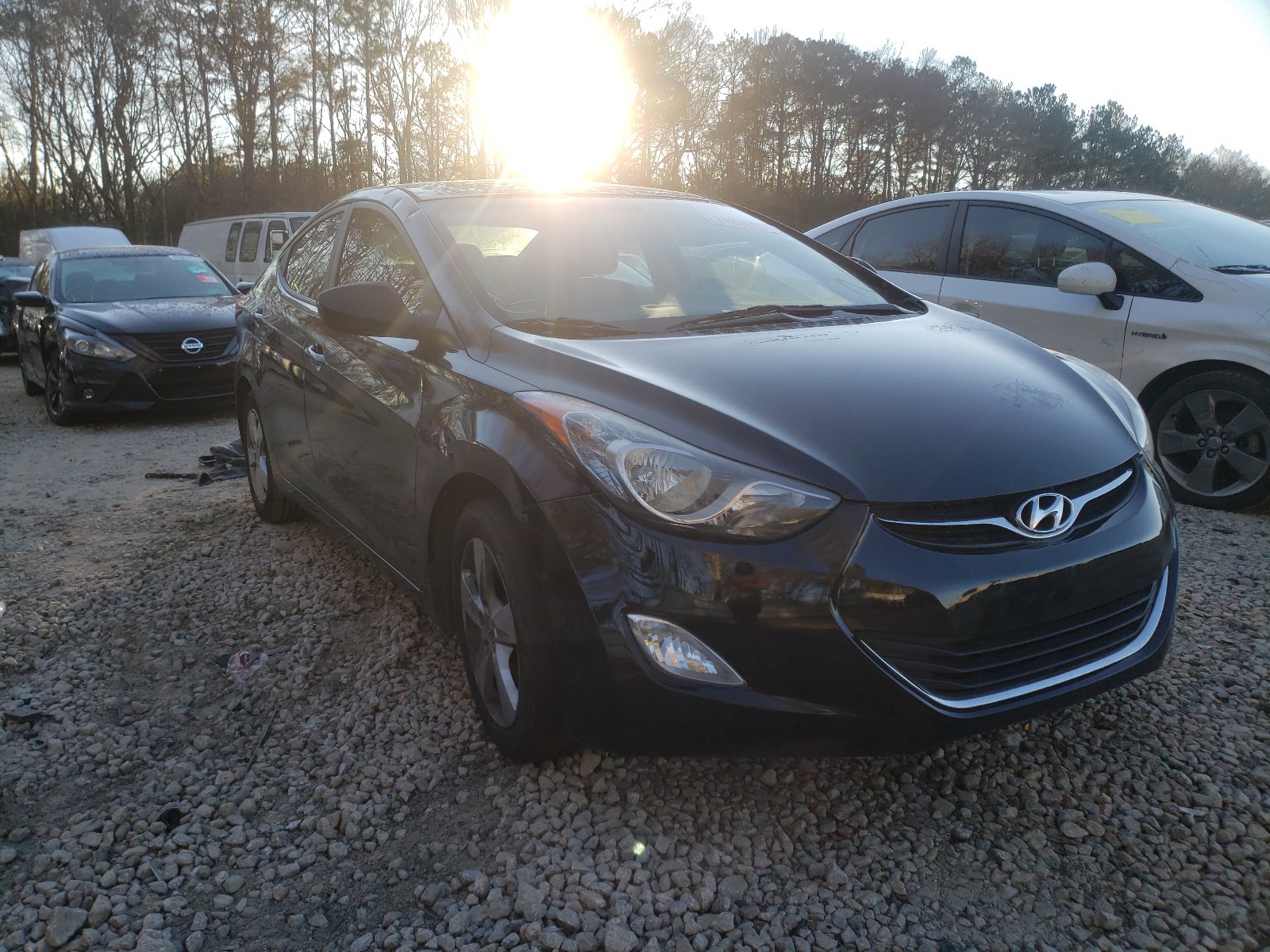 HYUNDAI ELANTRA GL 2012 kmhdh4ae3cu288293