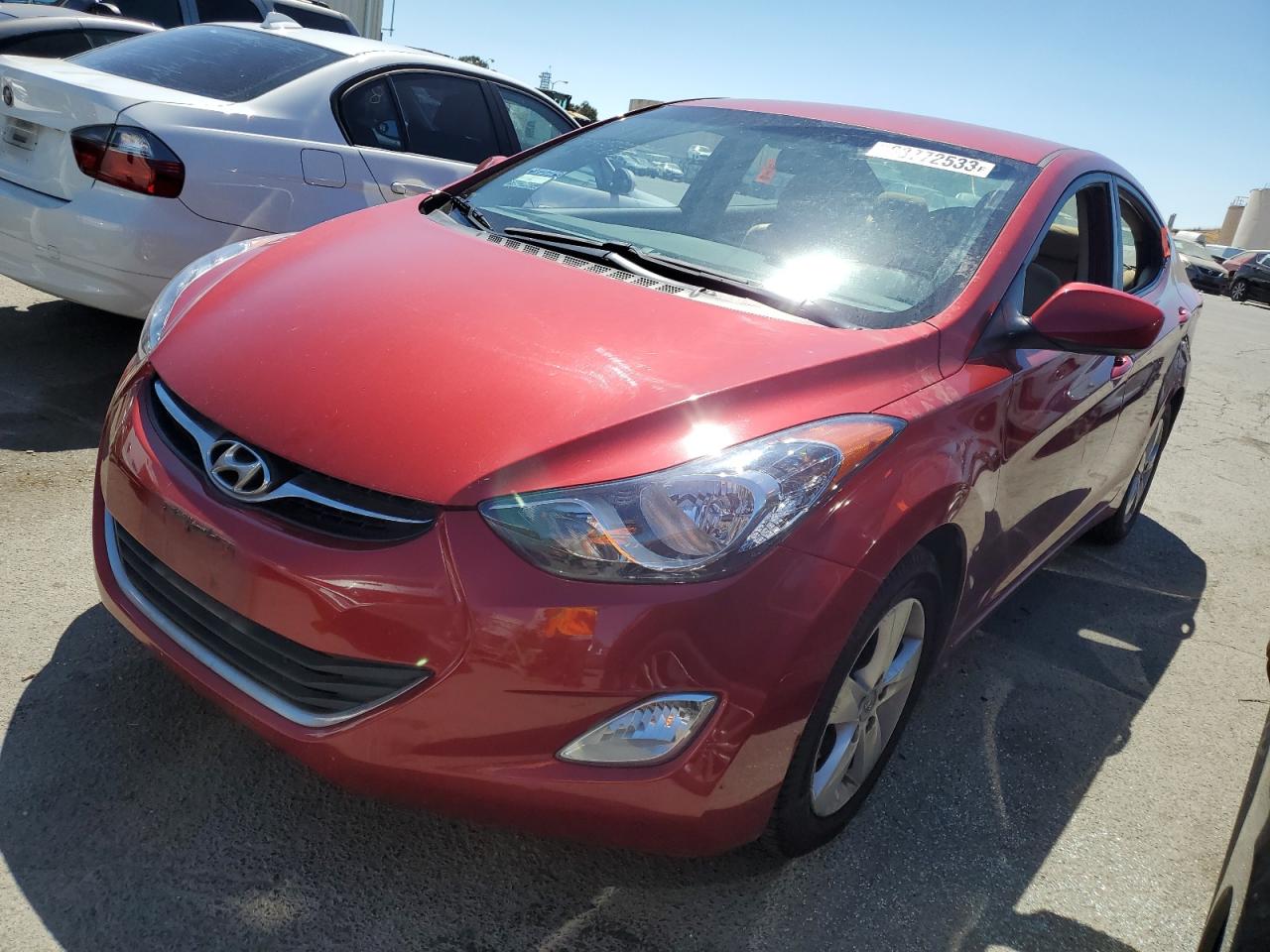 HYUNDAI ELANTRA 2012 kmhdh4ae3cu327190