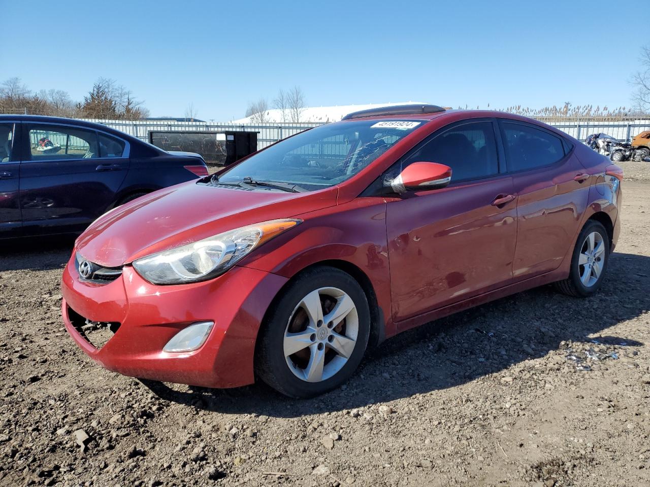 HYUNDAI ELANTRA 2012 kmhdh4ae3cu343454