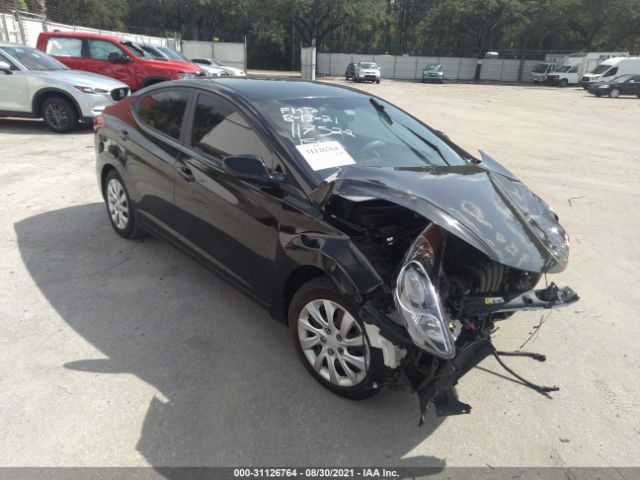 HYUNDAI ELANTRA 2012 kmhdh4ae3cu352333