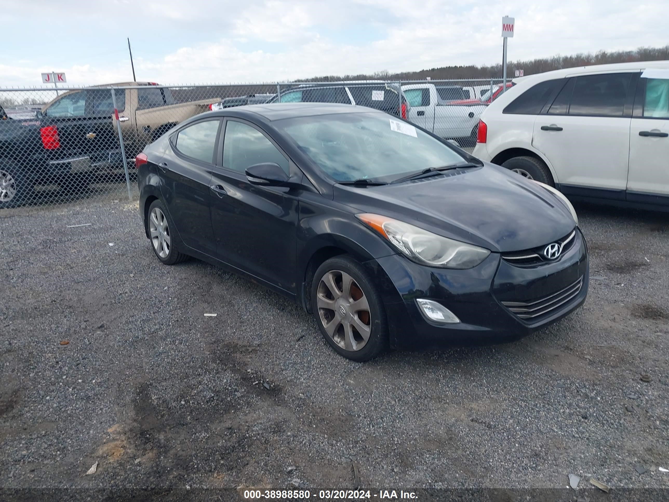 HYUNDAI ELANTRA 2012 kmhdh4ae3cu370282