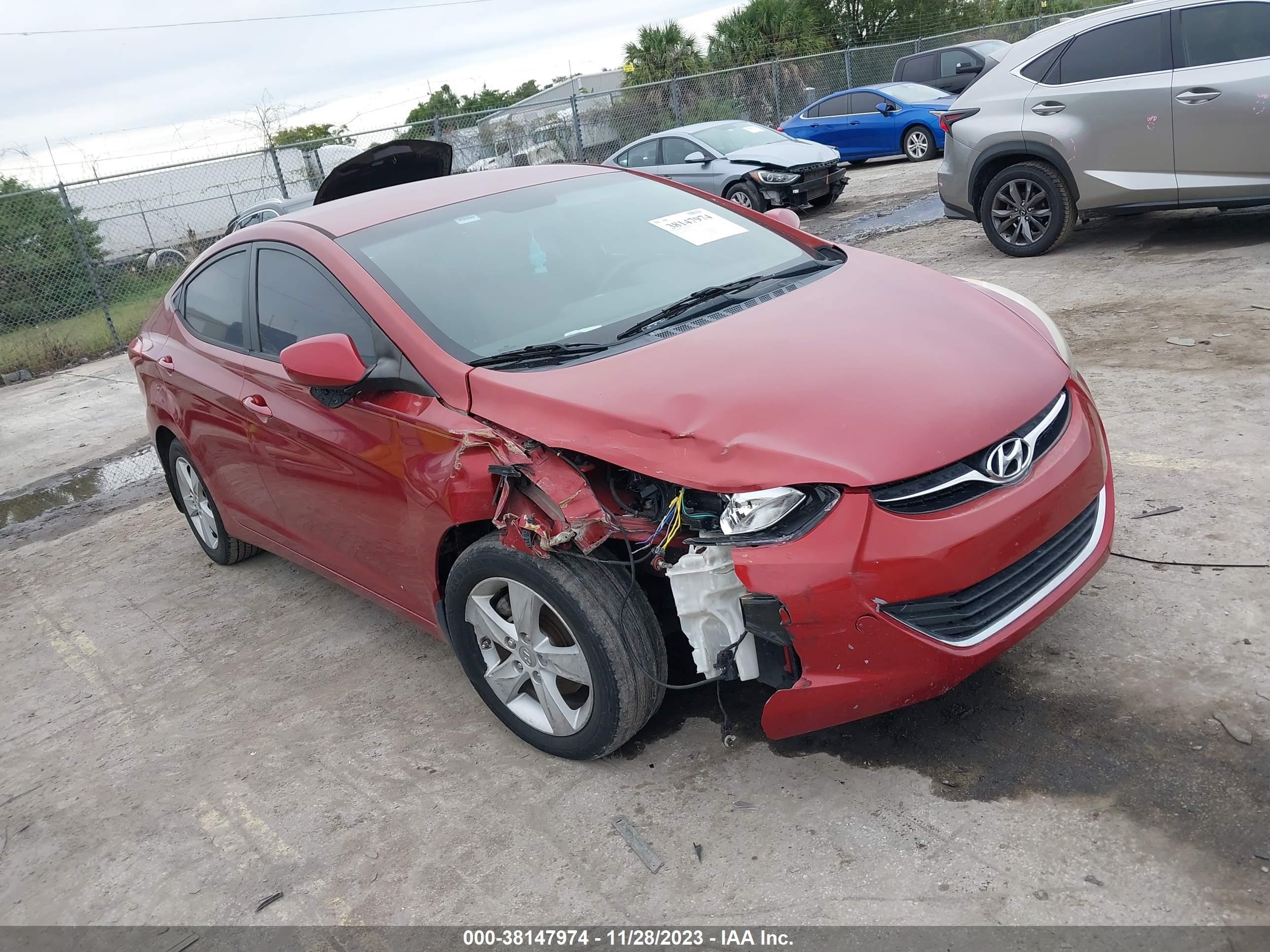 HYUNDAI ELANTRA 2012 kmhdh4ae3cu432683