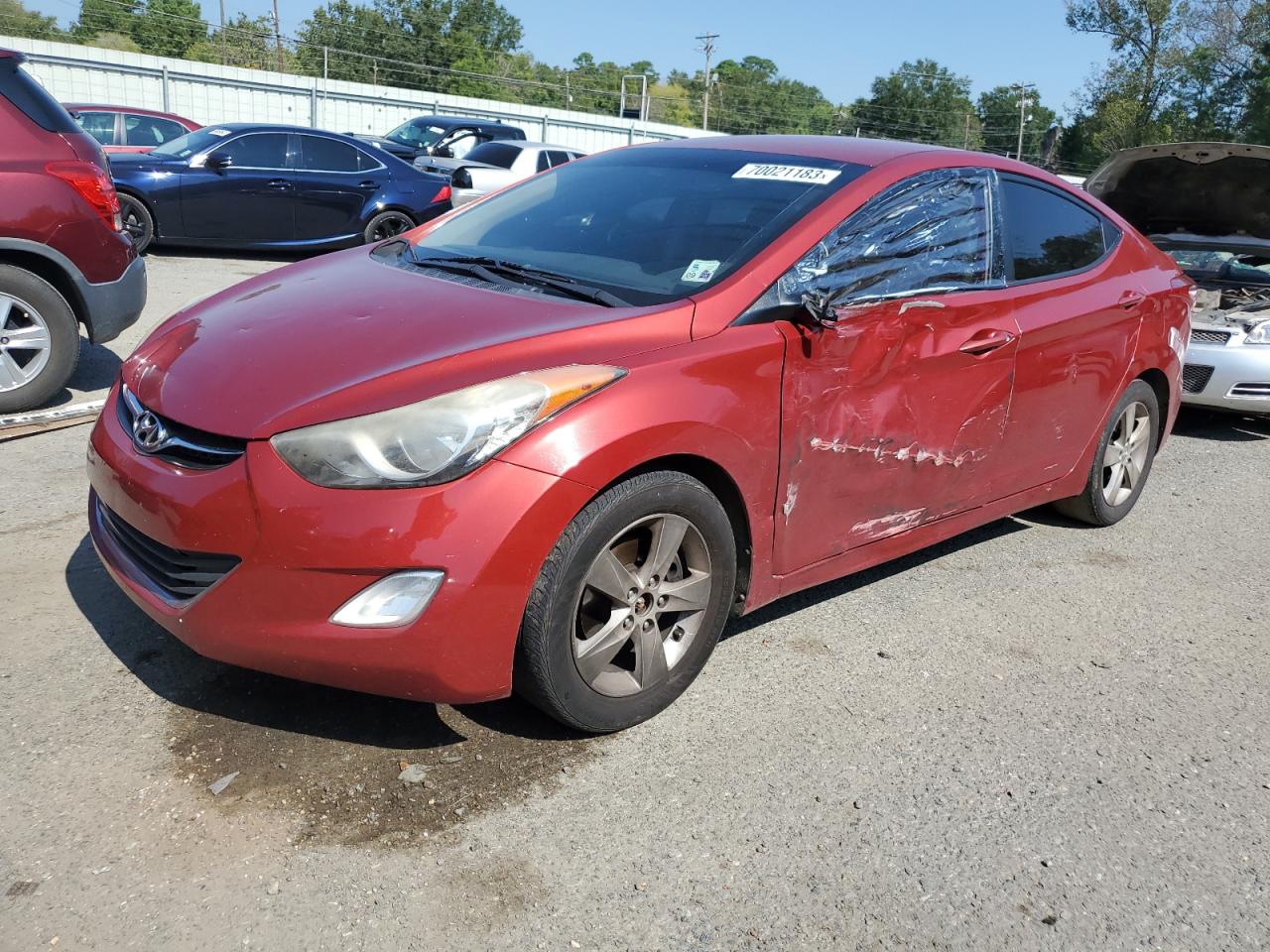 HYUNDAI ELANTRA 2012 kmhdh4ae3cu445417